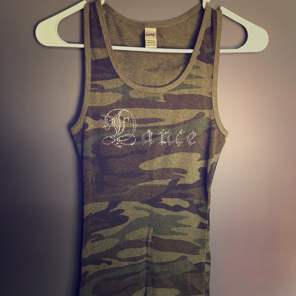 Camo dance tank